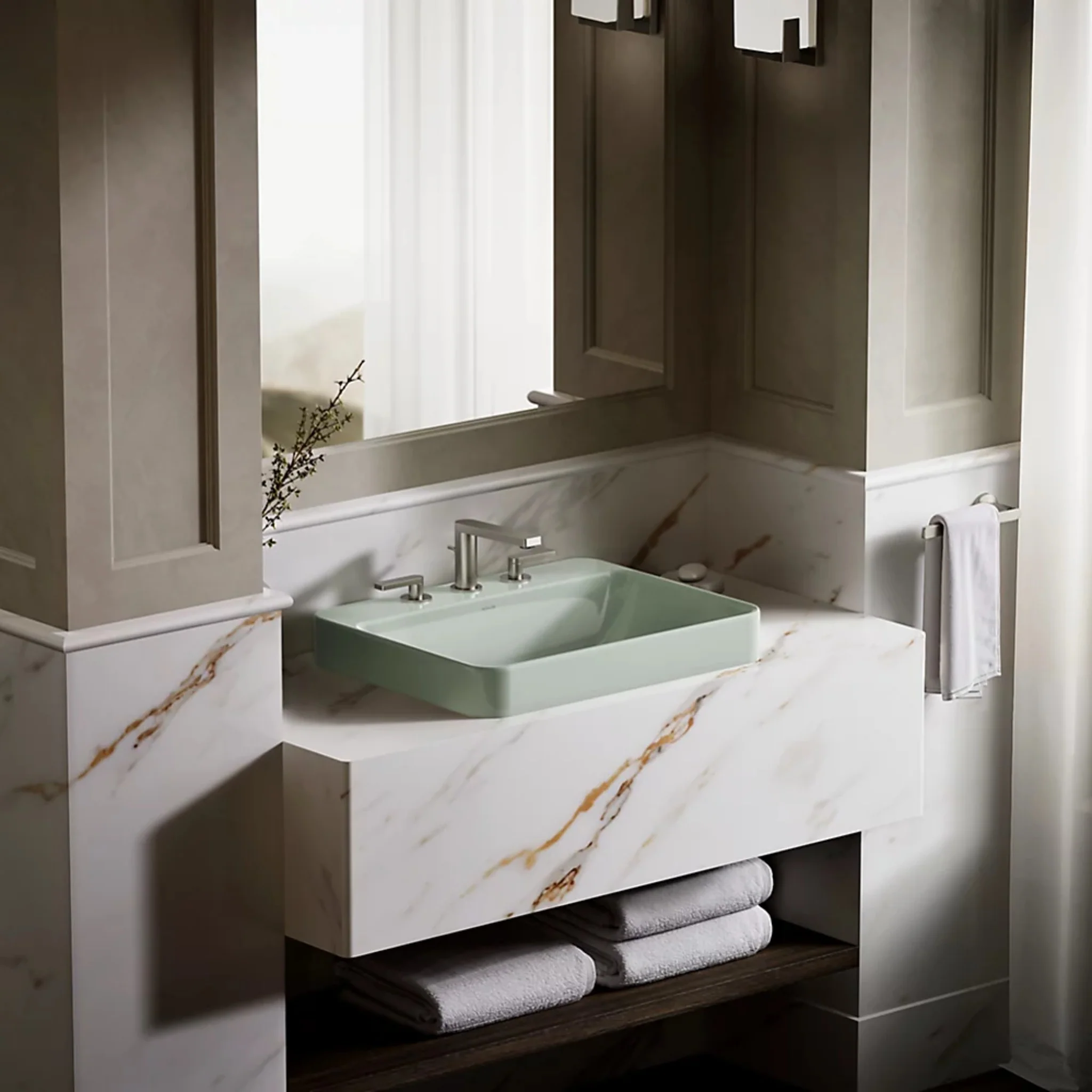 VOX 23 INCH RECTANGLE VESSEL BATHROOM SINK - Image 43