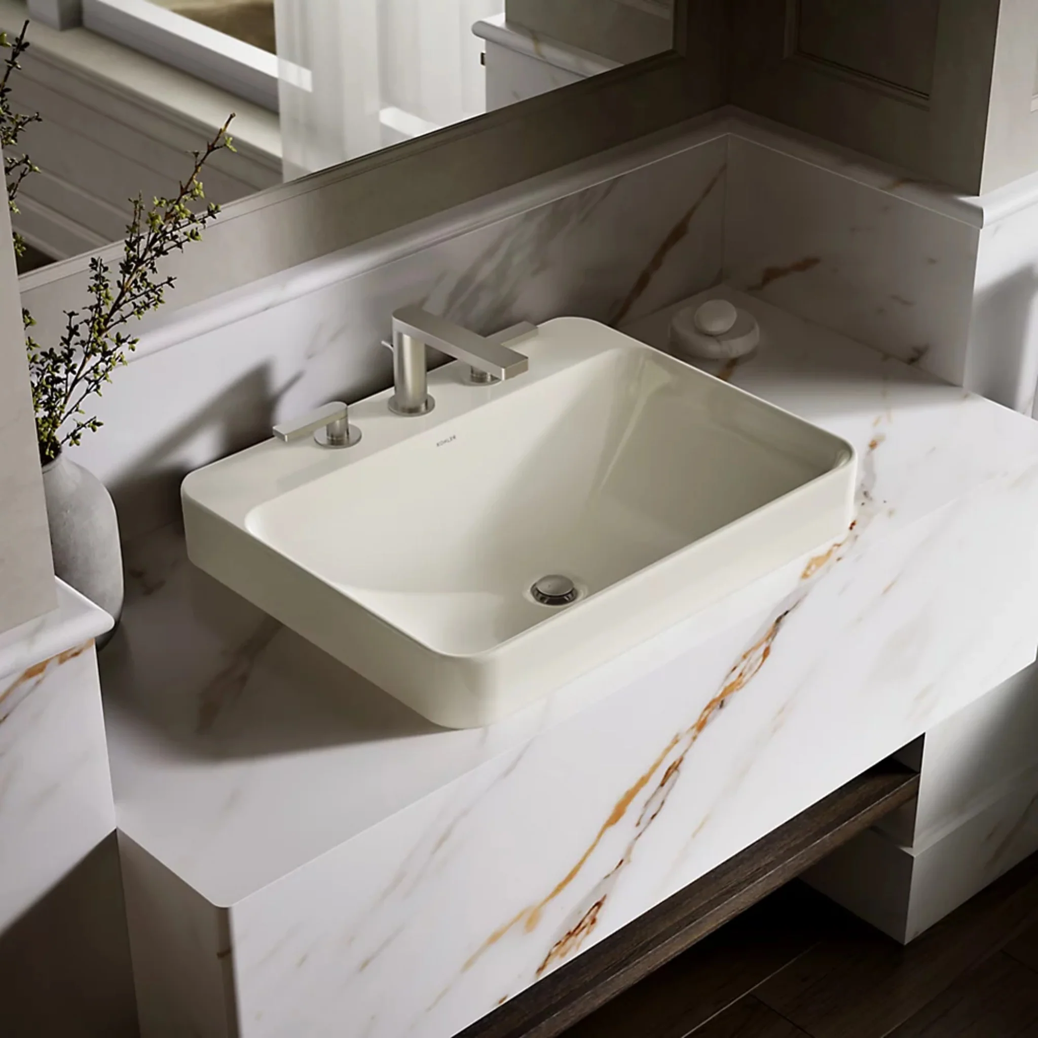 VOX 23 INCH RECTANGLE VESSEL BATHROOM SINK - Image 47