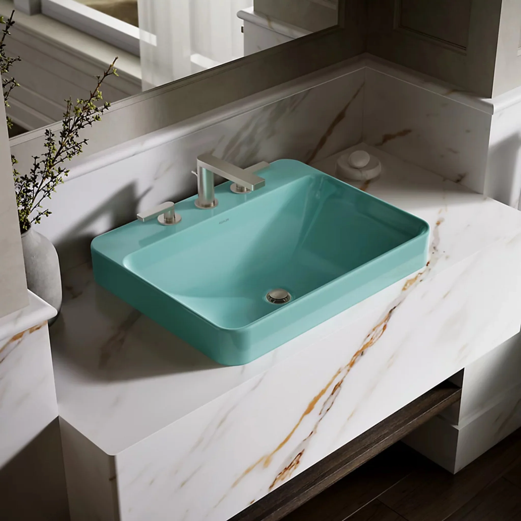 VOX 23 INCH RECTANGLE VESSEL BATHROOM SINK - Image 52