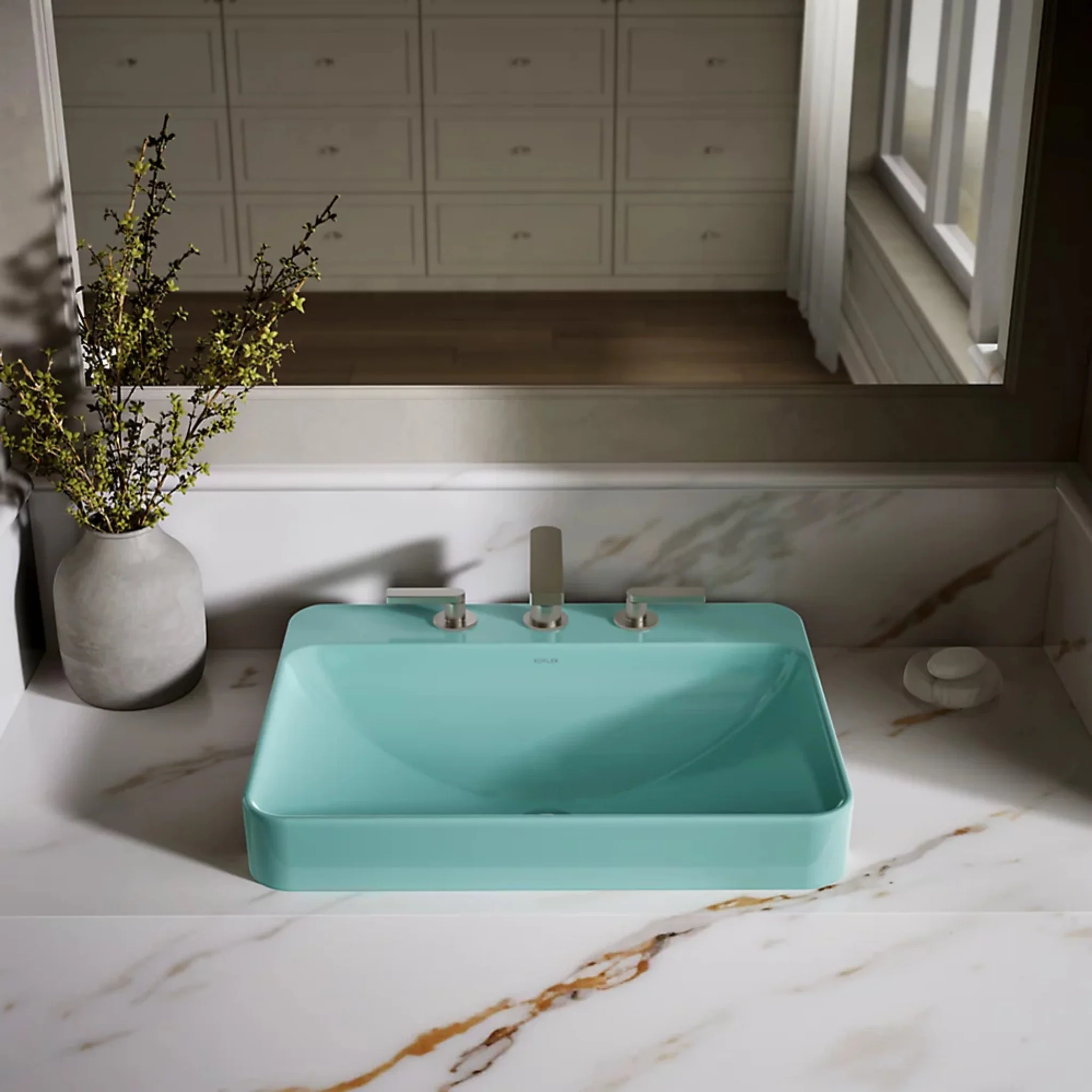 VOX 23 INCH RECTANGLE VESSEL BATHROOM SINK - Image 55