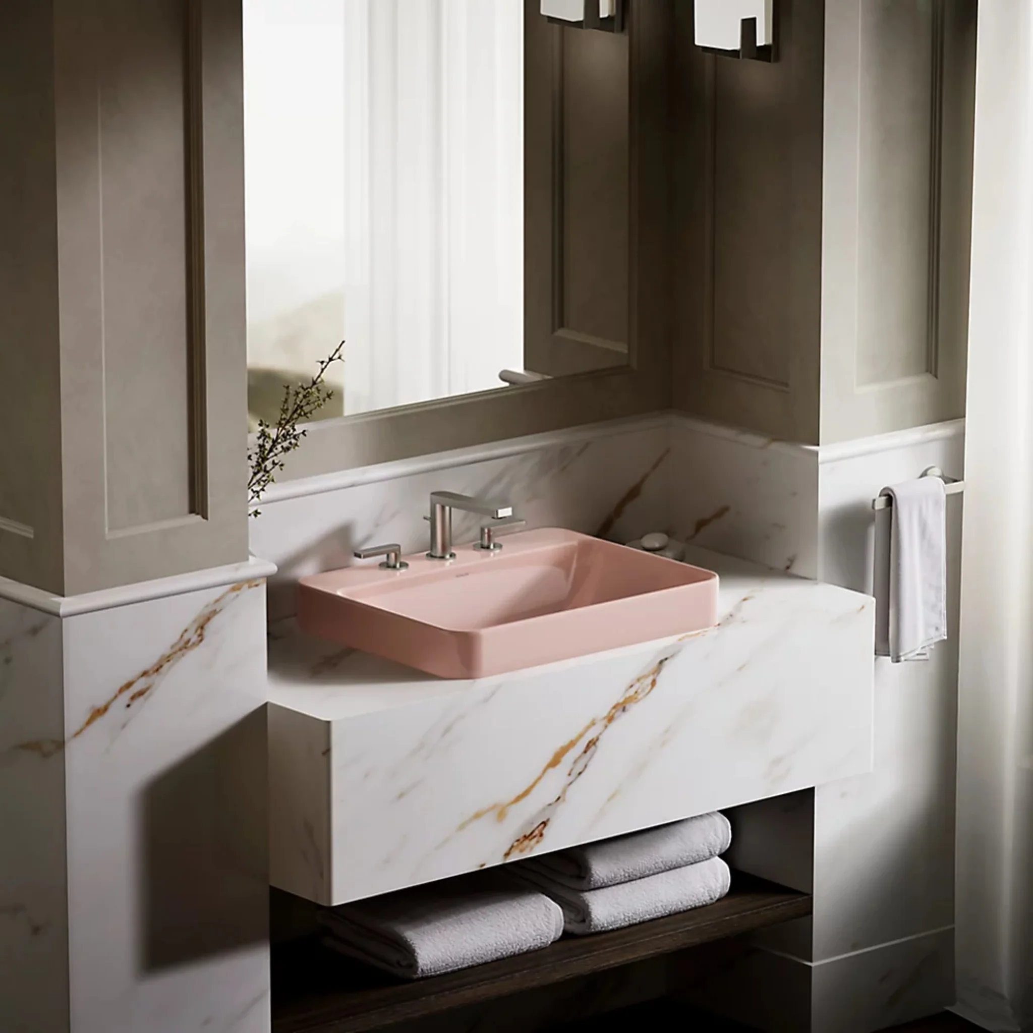 VOX 23 INCH RECTANGLE VESSEL BATHROOM SINK - Image 58