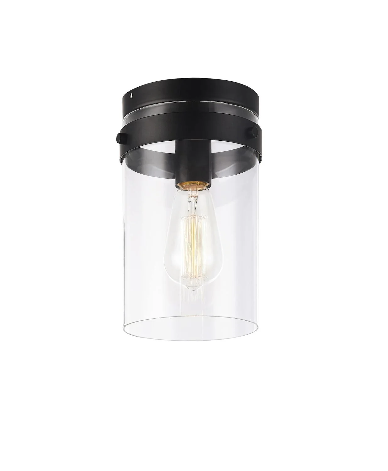 ZALE 1 LIGHT FLUSH MOUNT